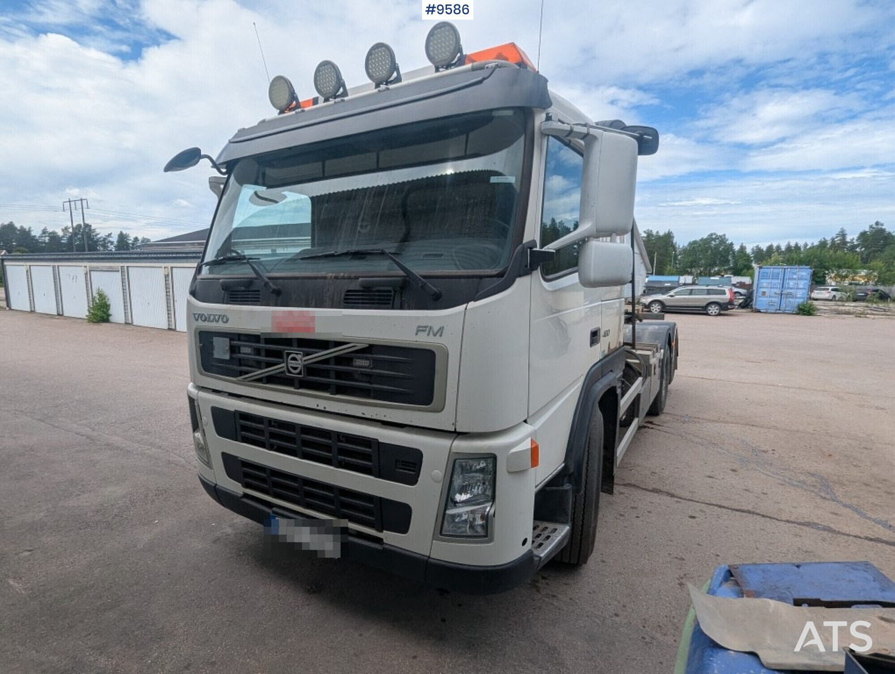 Lastväxlare Volvo FM420 6X2 med snabblåssystem - Krokbil: bilde 4 Lastväxlare Volvo FM420 6X2 med snabblåssystem - Krokbil: bilde 4