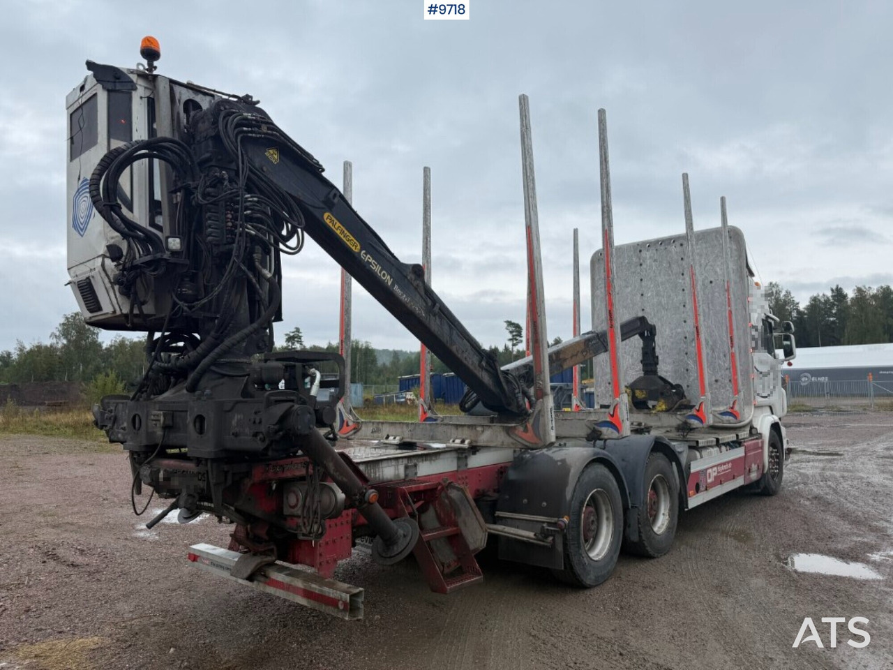 Log truck Scania R520 with crane - Tømmerbil, Kranbil: bilde 5 Log truck Scania R520 with crane - Tømmerbil, Kranbil: bilde 5