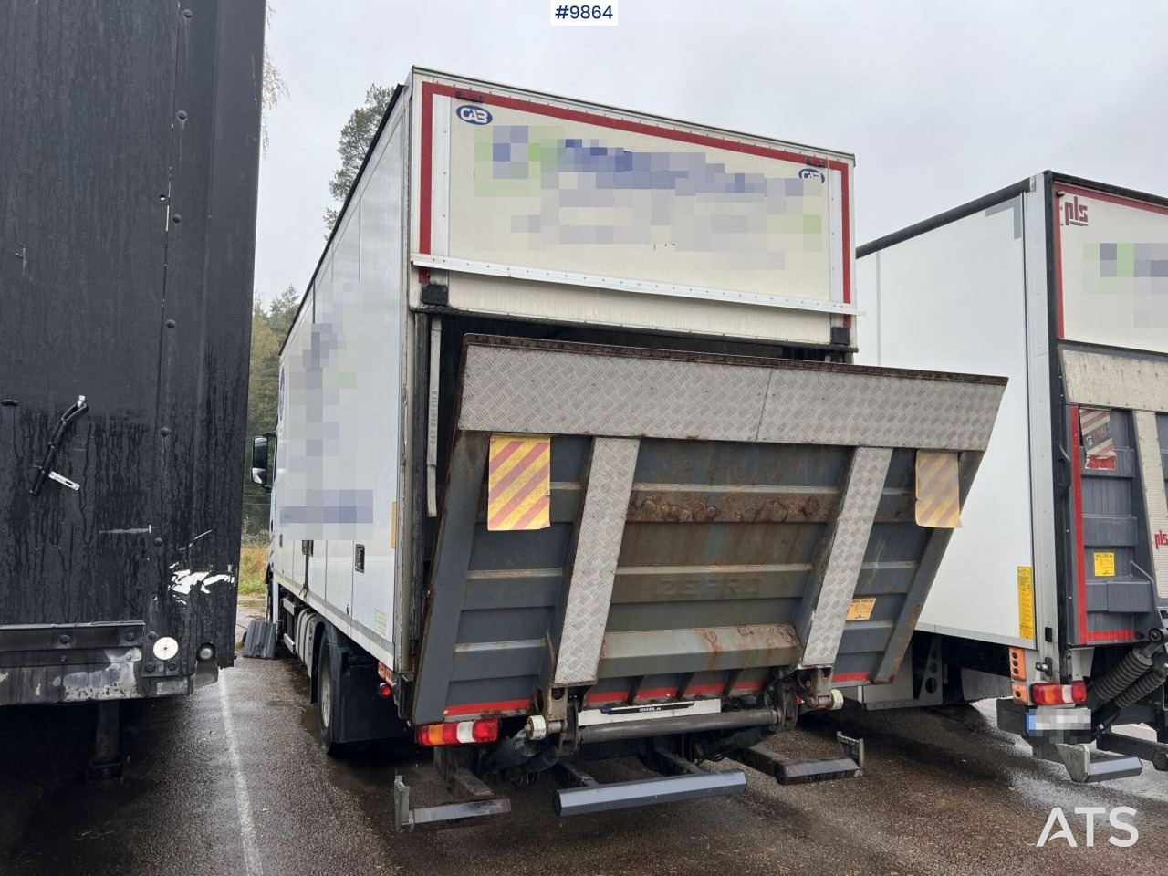 MERCEDES-BENZ ACTROS 963-0-A Box truck with tail lift - Skapbil: bilde 4 MERCEDES-BENZ ACTROS 963-0-A Box truck with tail lift - Skapbil: bilde 4