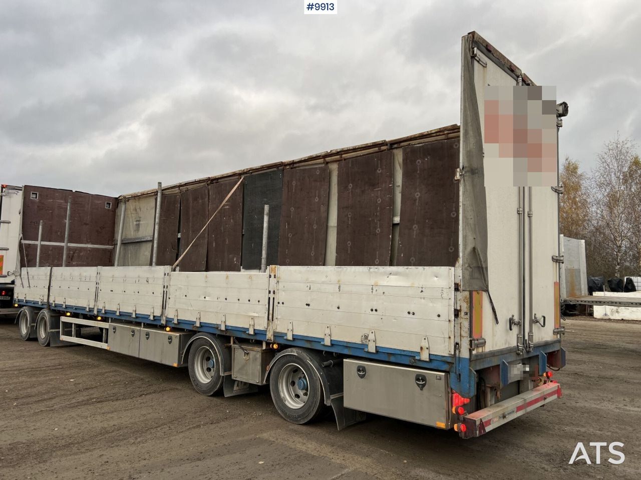 PARATOR SCV 18-20 Truck trailer with folding sides - Planhenger/ Flathenger: bilde 3 PARATOR SCV 18-20 Truck trailer with folding sides - Planhenger/ Flathenger: bilde 3