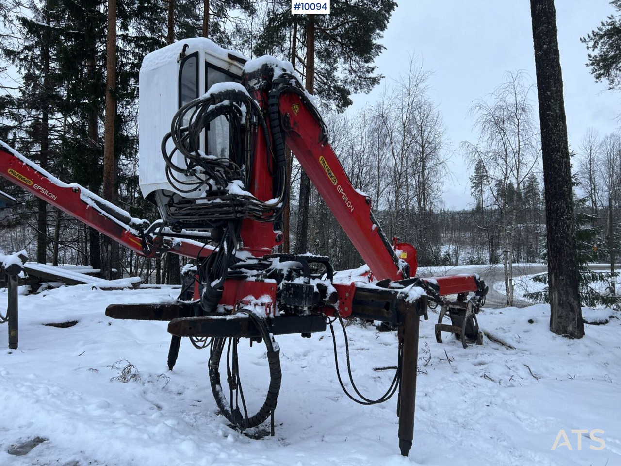 Palfinger Epsilon M110 Timber crane with double jib - Lastebilkran: bilde 2 Palfinger Epsilon M110 Timber crane with double jib - Lastebilkran: bilde 2