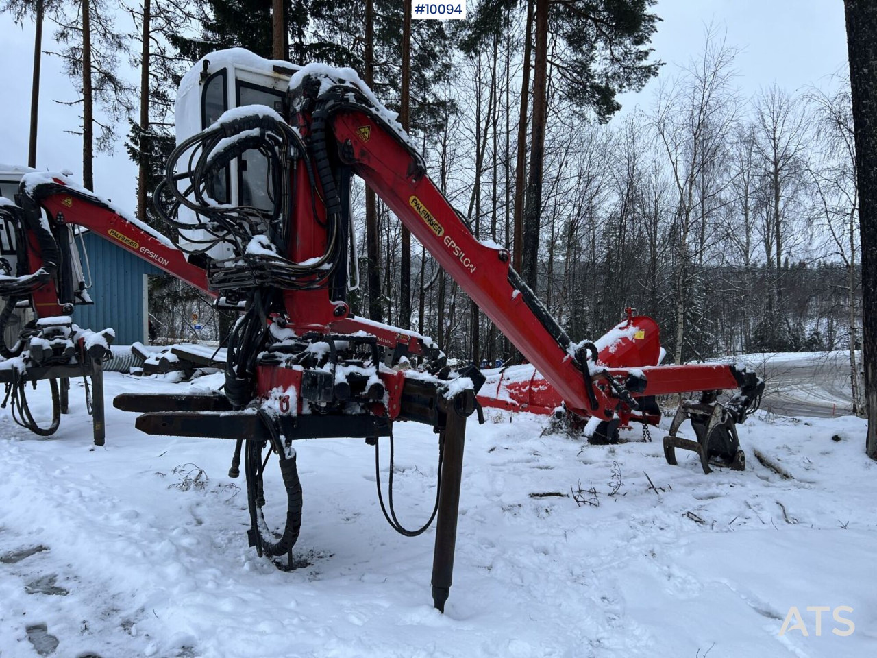 Palfinger Epsilon M110 Timber crane with double jib - Lastebilkran: bilde 1 Palfinger Epsilon M110 Timber crane with double jib - Lastebilkran: bilde 1