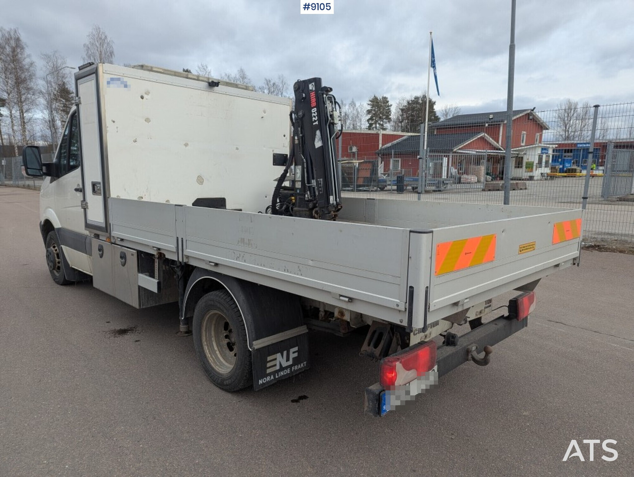 Pickup Crane Truck VW Crafter 50 2.5 TDI with HIAB crane (SEE VIDEO) - Kranbil: bilde 4 Pickup Crane Truck VW Crafter 50 2.5 TDI with HIAB crane (SEE VIDEO) - Kranbil: bilde 4