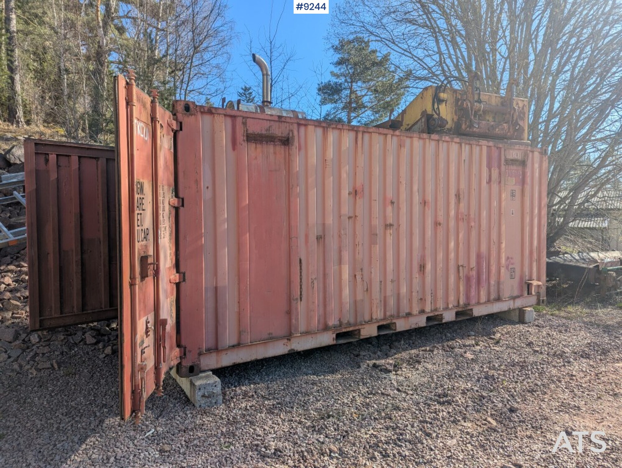 Power station in container, Scania engine and Hagglunds generator - Elektrisk generator: bilde 5 Power station in container, Scania engine and Hagglunds generator - Elektrisk generator: bilde 5