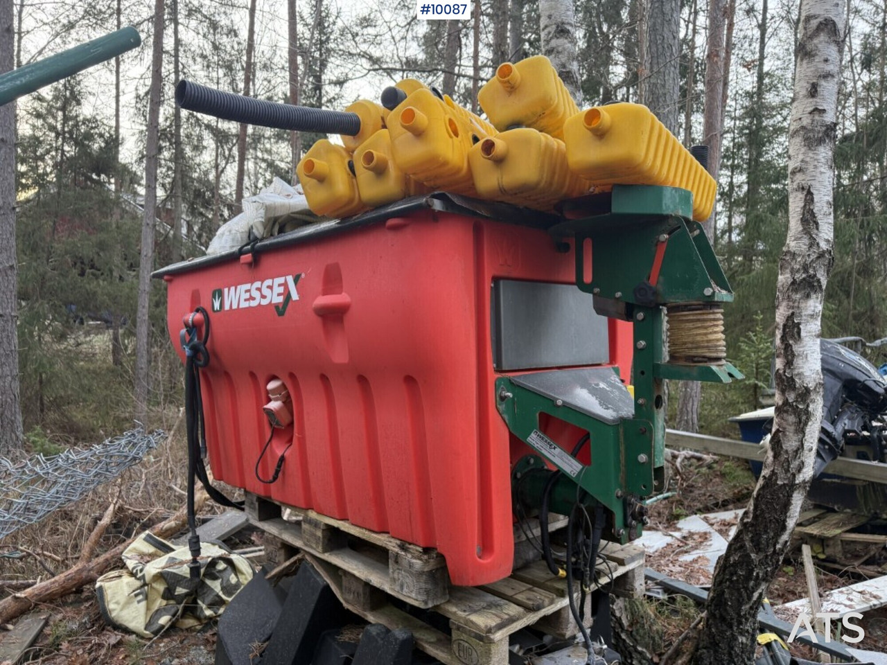 Sand spreader Wessex WM WSS 900 GPS - Sandstrøer: bilde 1 Sand spreader Wessex WM WSS 900 GPS - Sandstrøer: bilde 1