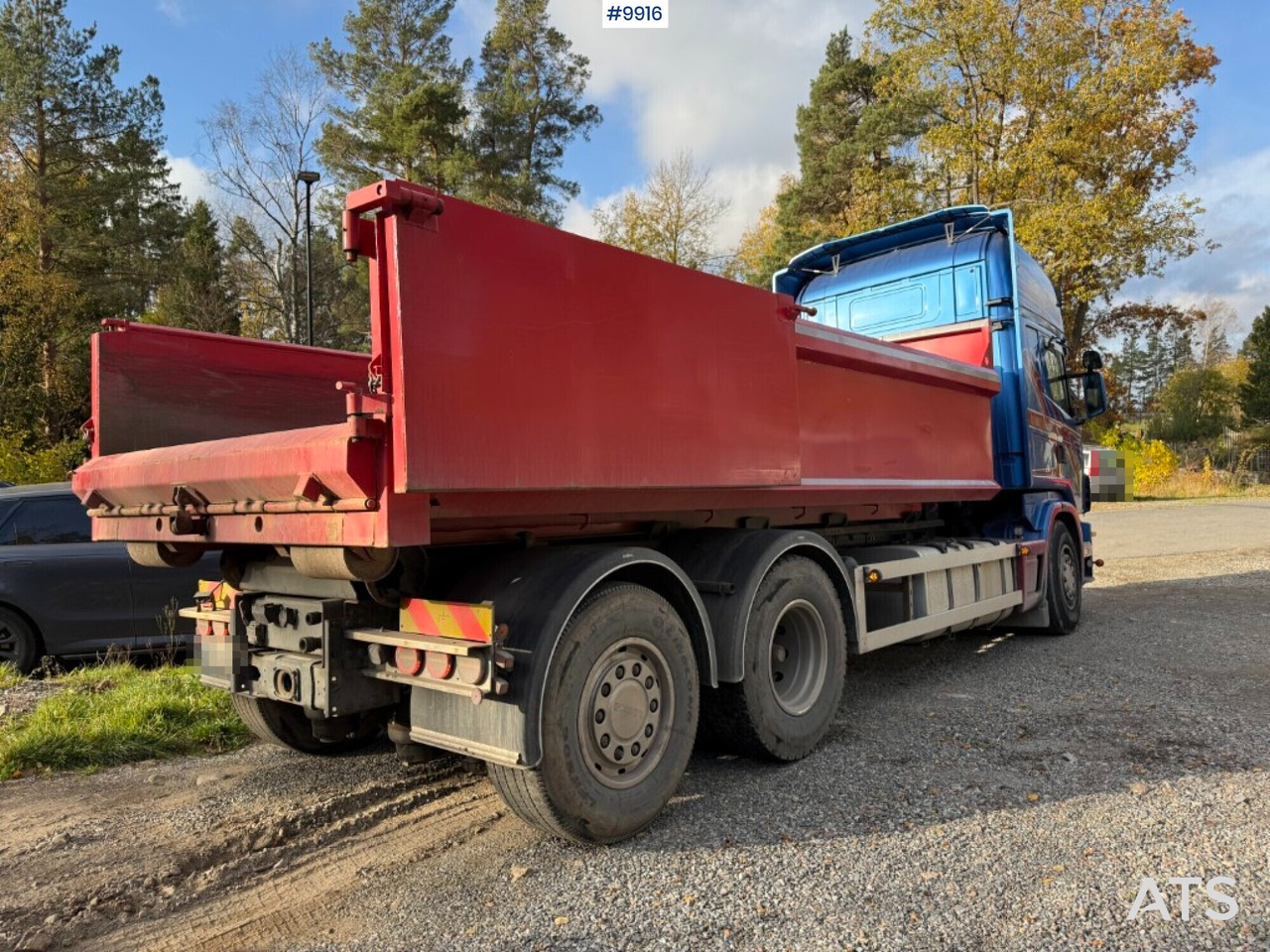 Scania R164 580 6X2 truck with flatbed - Planbil: bilde 5 Scania R164 580 6X2 truck with flatbed - Planbil: bilde 5