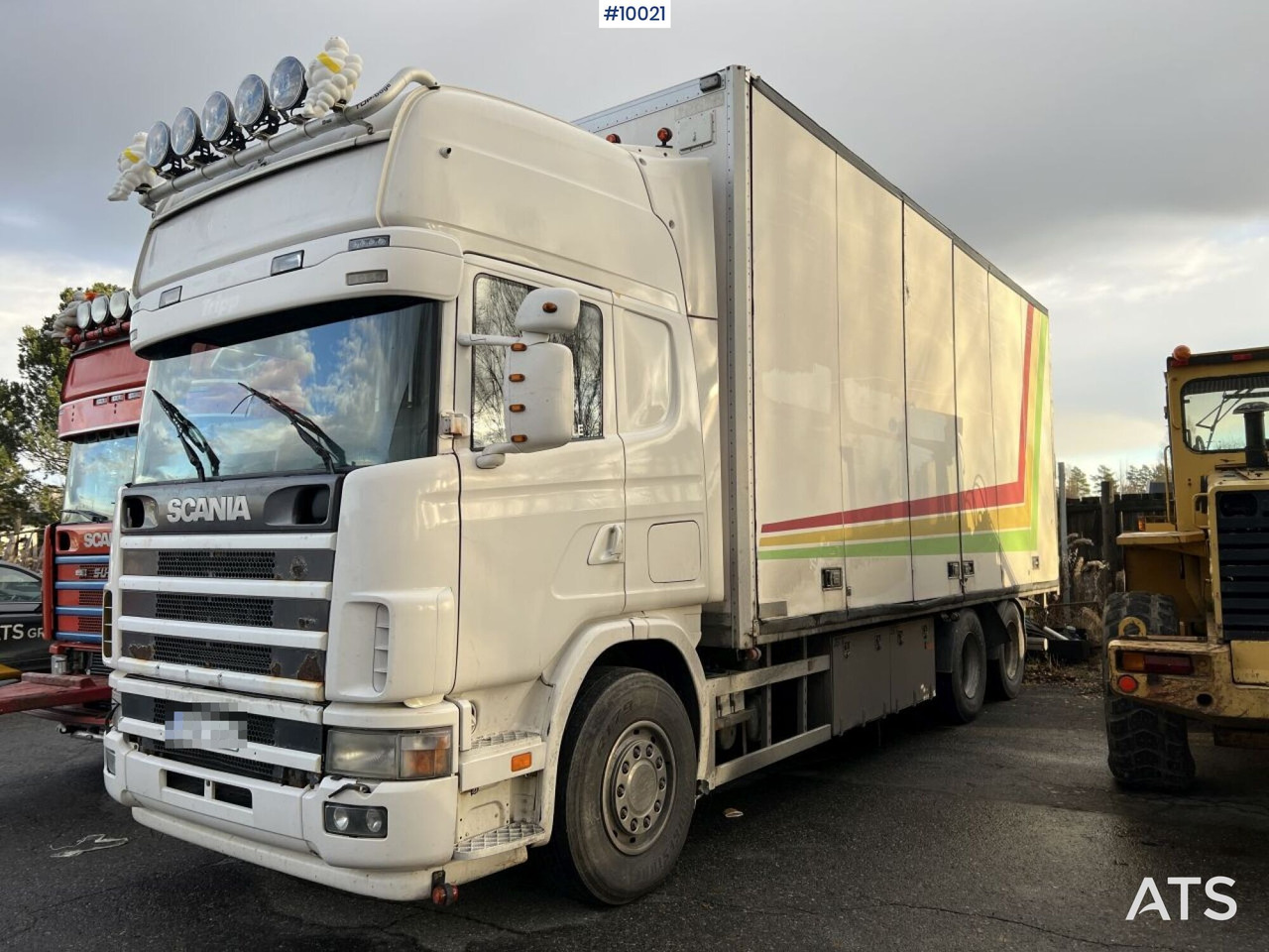 Scania R164 Box Truck - Skapbil: bilde 1 Scania R164 Box Truck - Skapbil: bilde 1
