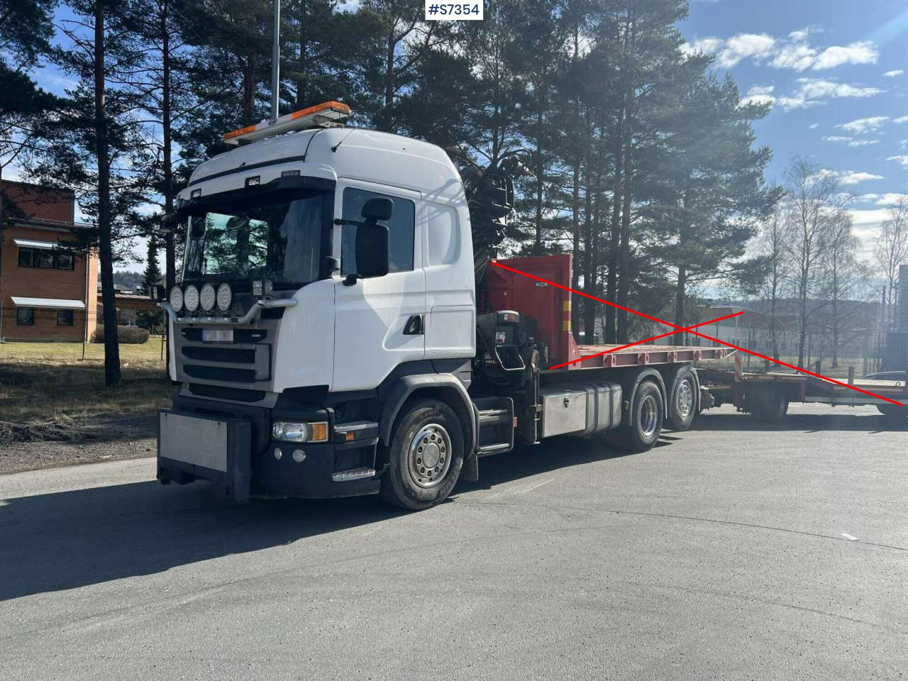Scania R410 LB 6x2 Crane truck with Hiab crane and multilift axle - Krokbil, Kranbil: bilde 1 Scania R410 LB 6x2 Crane truck with Hiab crane and multilift axle - Krokbil, Kranbil: bilde 1