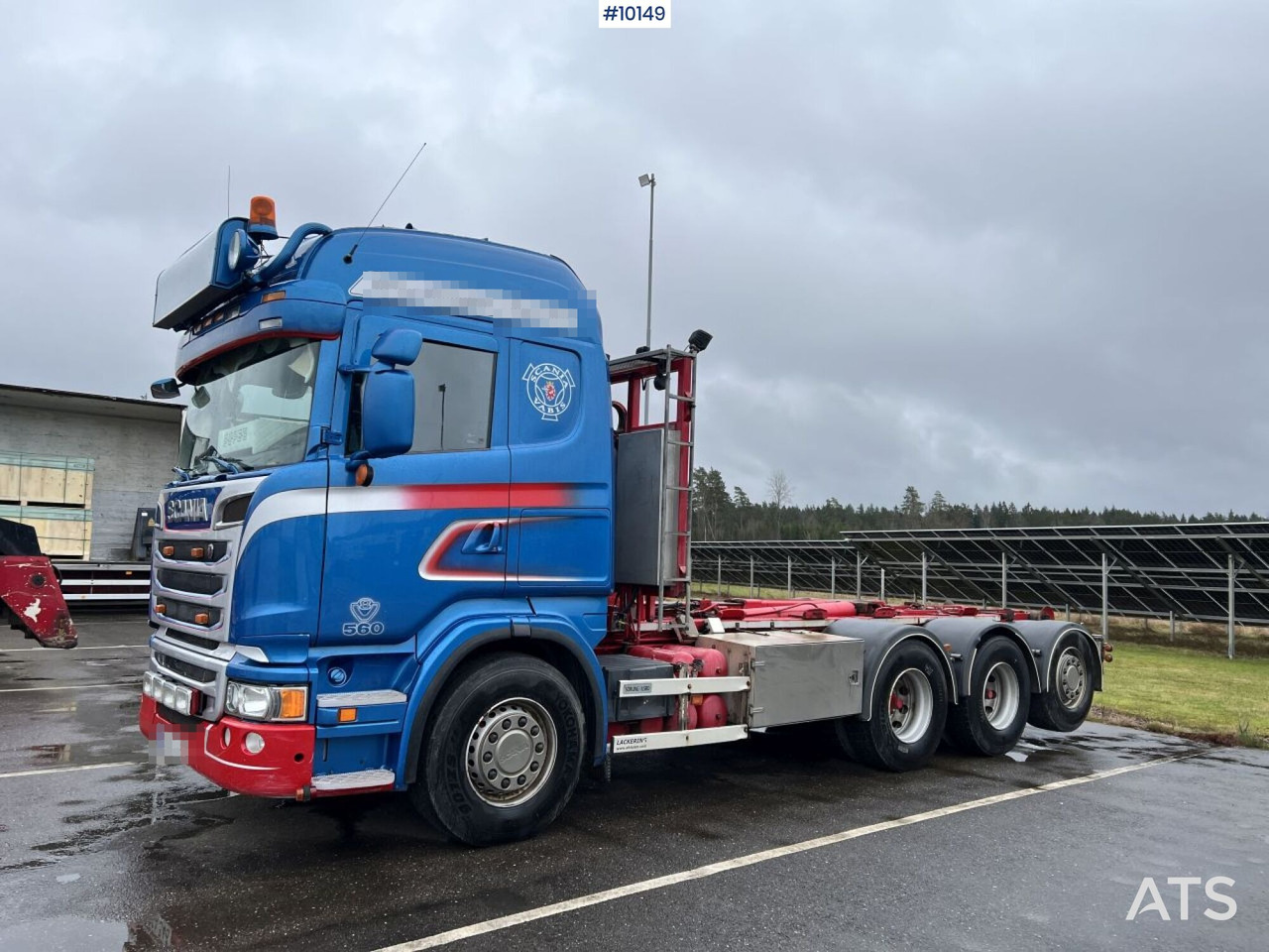 Scania R560 Tridem Hooklift Truck - Krokbil: bilde 4 Scania R560 Tridem Hooklift Truck - Krokbil: bilde 4