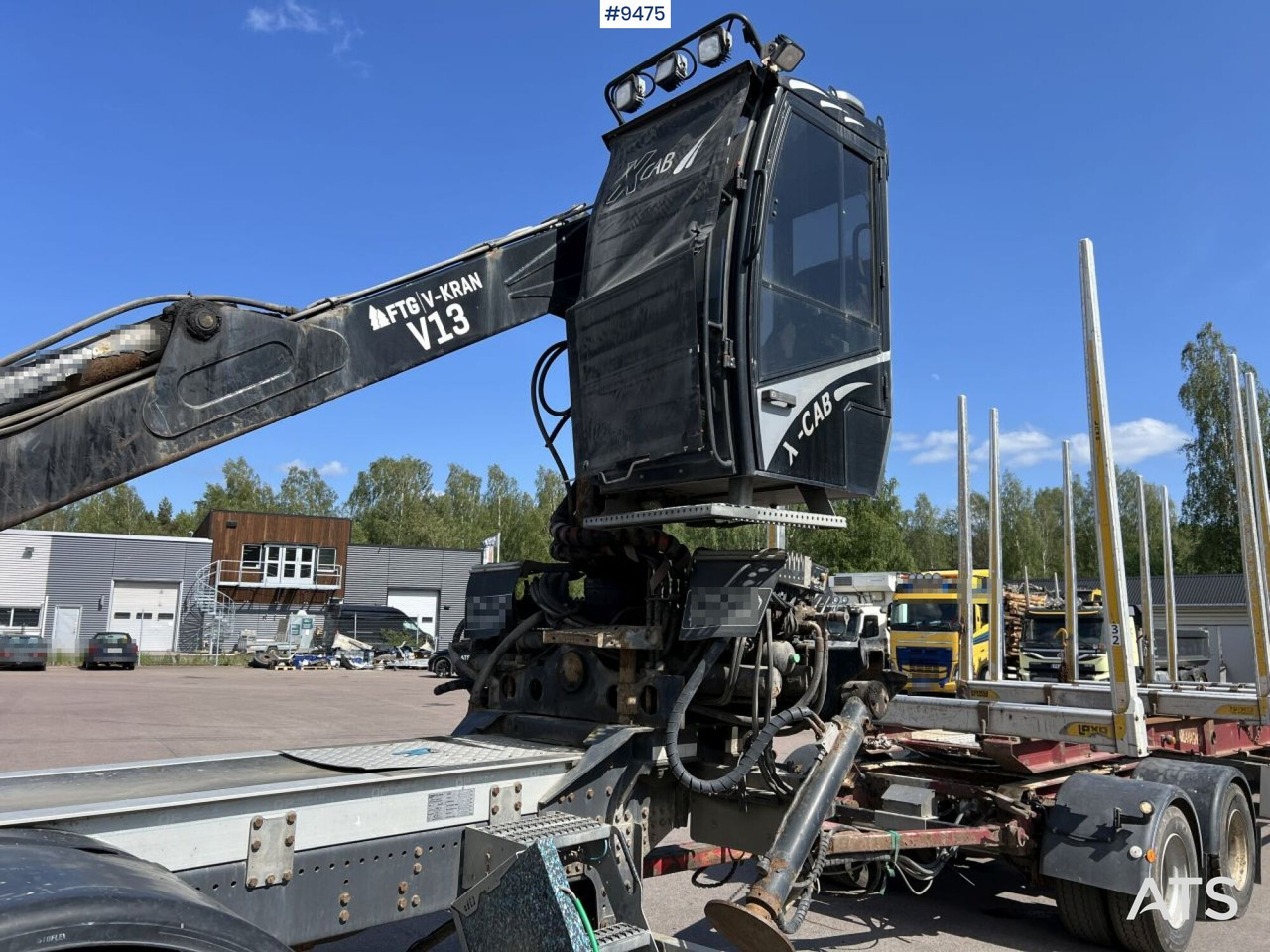 Scania R580 Timmerbil med kran och släp, Timmerekipage - Tømmerbil: bilde 5 Scania R580 Timmerbil med kran och släp, Timmerekipage - Tømmerbil: bilde 5