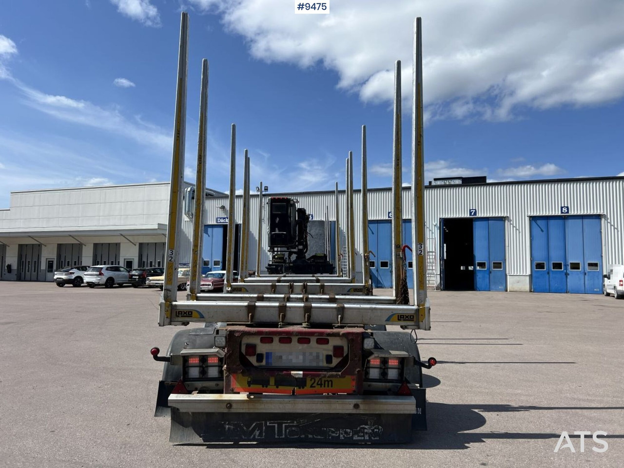 Scania R580 Timmerbil med kran och släp, Timmerekipage - Tømmerbil: bilde 3 Scania R580 Timmerbil med kran och släp, Timmerekipage - Tømmerbil: bilde 3