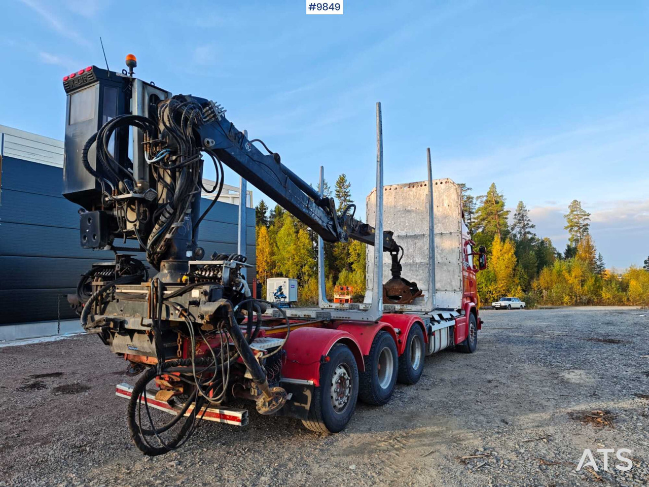 Scania R730 Tridem Timber Truck with Loglift F125S Crane (VIDEO) - Tømmerbil, Kranbil: bilde 5 Scania R730 Tridem Timber Truck with Loglift F125S Crane (VIDEO) - Tømmerbil, Kranbil: bilde 5