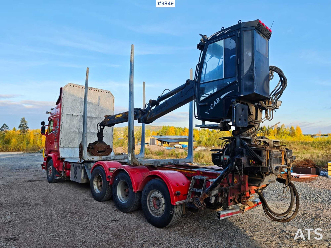 Scania R730 Tridem Timber Truck with Loglift F125S Crane (VIDEO) - Tømmerbil, Kranbil: bilde 4 Scania R730 Tridem Timber Truck with Loglift F125S Crane (VIDEO) - Tømmerbil, Kranbil: bilde 4