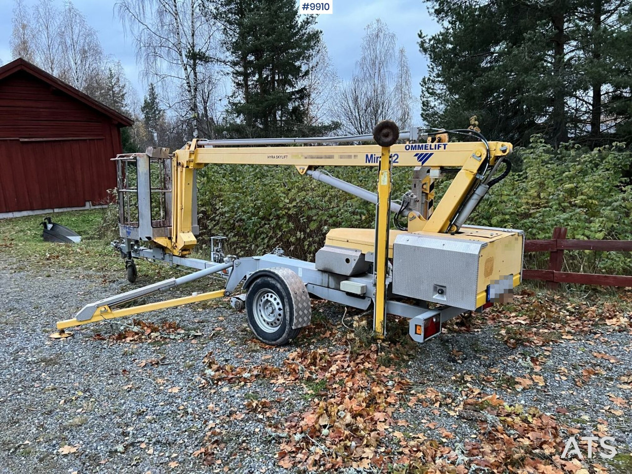 Skylift - Omme Mini-12 - Tilhengerlift: bilde 3 Skylift - Omme Mini-12 - Tilhengerlift: bilde 3
