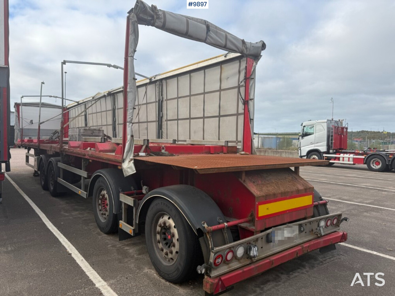 Specialtrailer HRD SPLB4N - Gardintrailer: bilde 3 Specialtrailer HRD SPLB4N - Gardintrailer: bilde 3