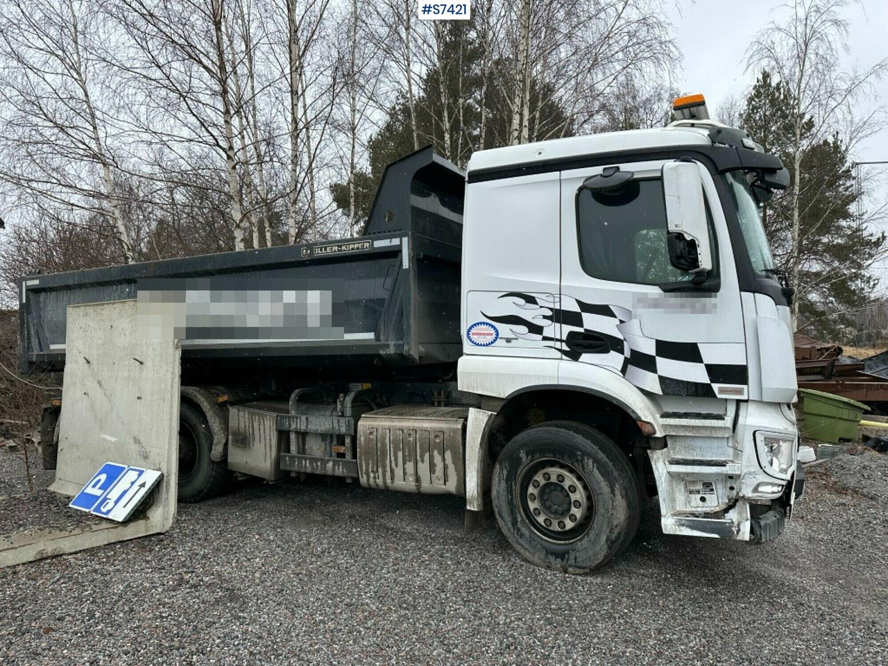 TIPPER TRUCK, MERCEDES-BENZ AROCS - Tippbil: bilde 4 TIPPER TRUCK, MERCEDES-BENZ AROCS - Tippbil: bilde 4