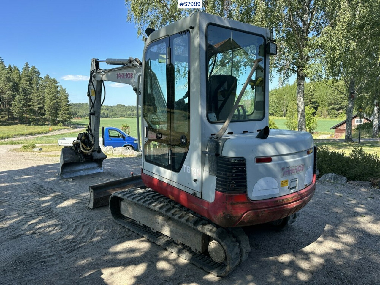 Take Job TB135 Mini excavator with Engcon tiltrotator and gears, See video - Gravemaskin: bilde 2 Take Job TB135 Mini excavator with Engcon tiltrotator and gears, See video - Gravemaskin: bilde 2