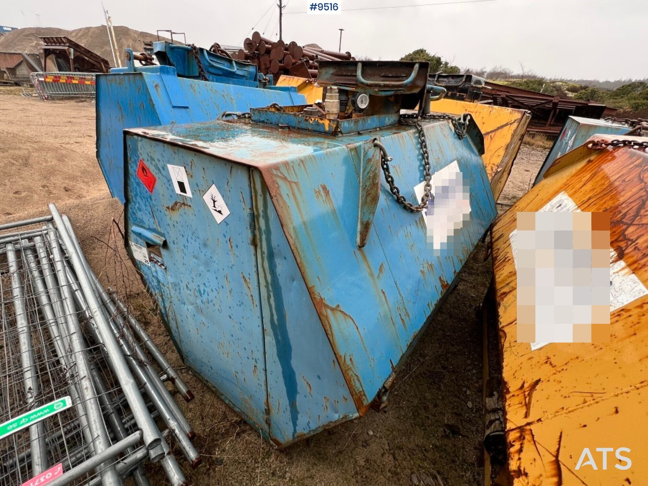 Tank diesel - 1,5 cubic - J-O Fherm dumper - Lagringstank: bilde 1 Tank diesel - 1,5 cubic - J-O Fherm dumper - Lagringstank: bilde 1