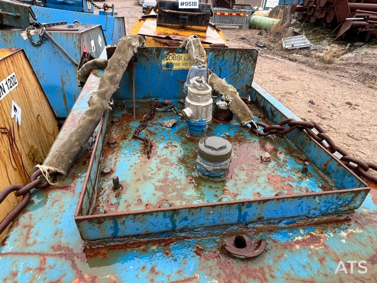 Tank diesel - 1,5 cubic - J-O Fherm dumper - Lagringstank: bilde 4 Tank diesel - 1,5 cubic - J-O Fherm dumper - Lagringstank: bilde 4
