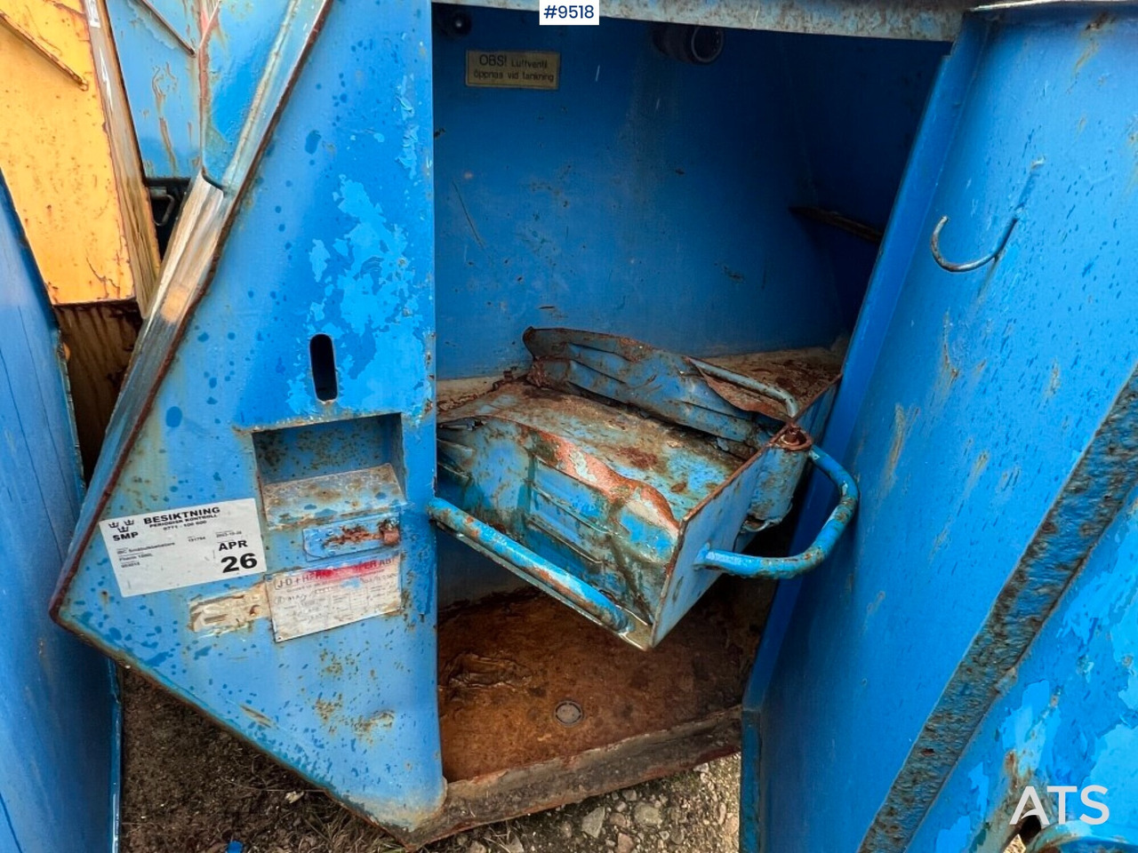 Tank diesel - 1,5 cubic - J-O Fherm dumper - Lagringstank: bilde 5 Tank diesel - 1,5 cubic - J-O Fherm dumper - Lagringstank: bilde 5
