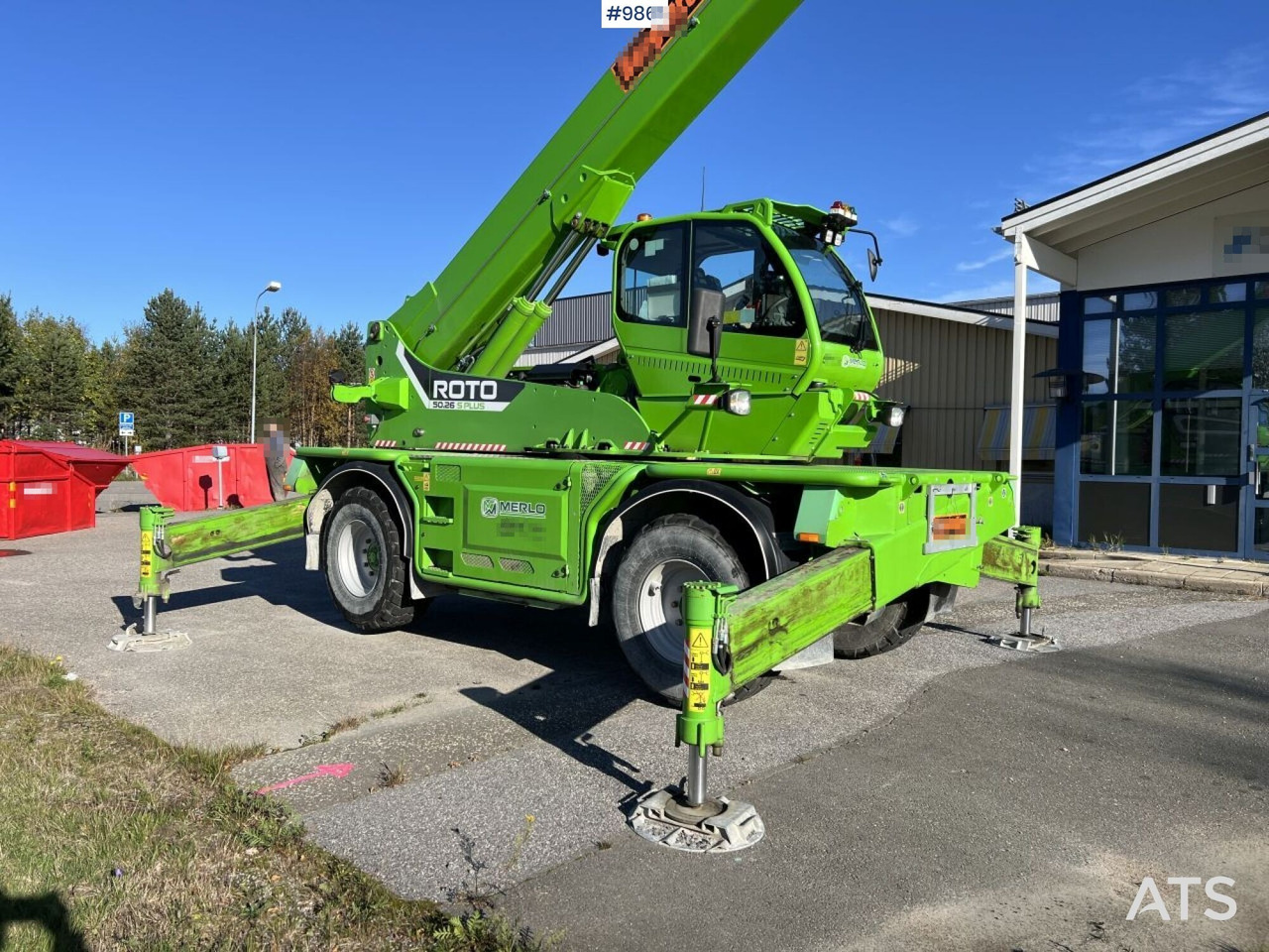 Telescopic handler ROTO50,26SPLUS - Teleskoplastere: bilde 3 Telescopic handler ROTO50,26SPLUS - Teleskoplastere: bilde 3