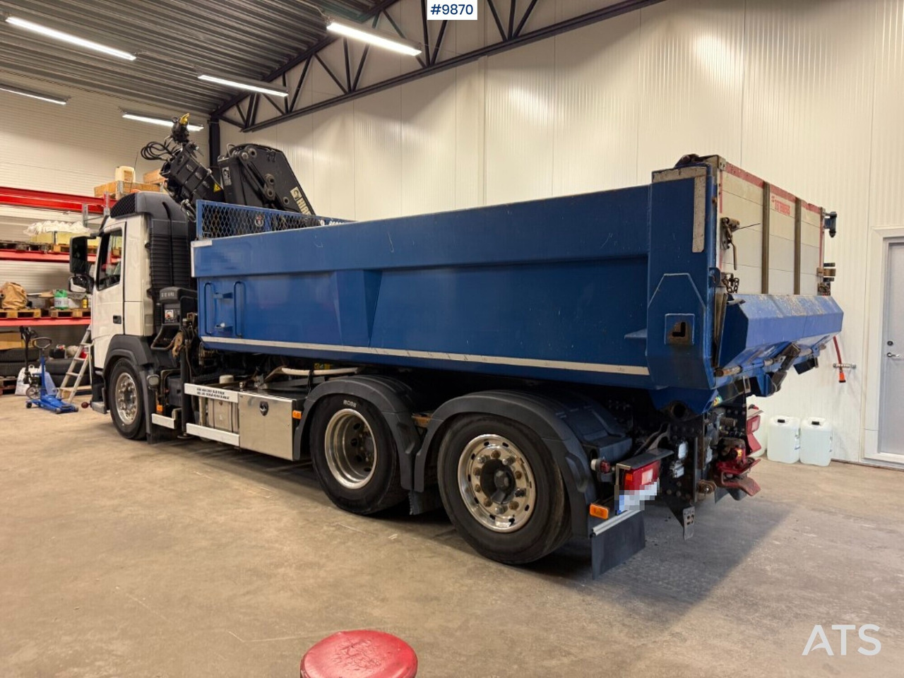 Tipper / Crane truck Volvo FM 420 6x2 - Tippbil, Kranbil: bilde 3 Tipper / Crane truck Volvo FM 420 6x2 - Tippbil, Kranbil: bilde 3