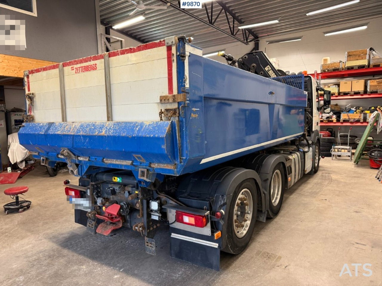 Tipper / Crane truck Volvo FM 420 6x2 - Tippbil, Kranbil: bilde 4 Tipper / Crane truck Volvo FM 420 6x2 - Tippbil, Kranbil: bilde 4