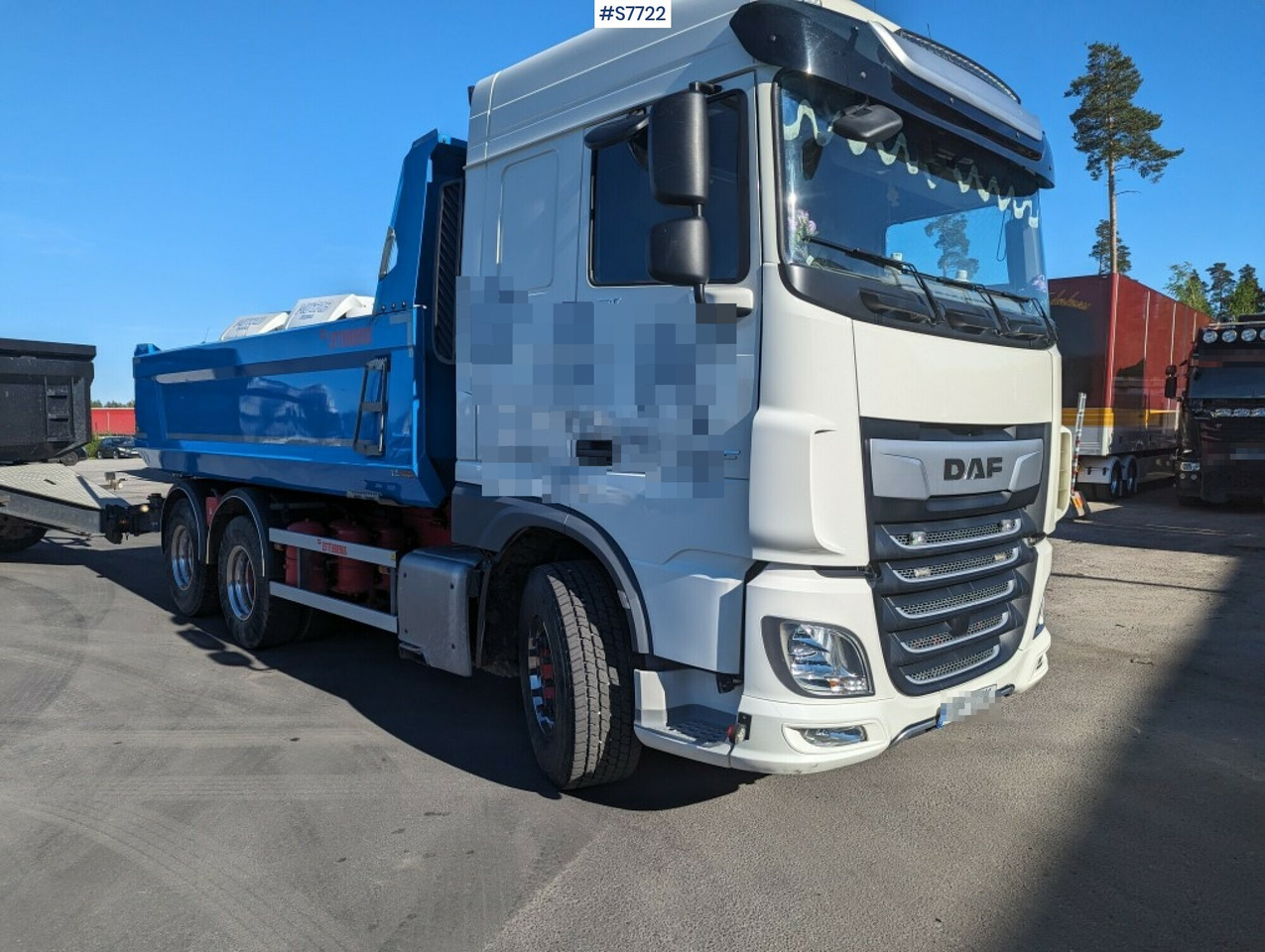 Tipper Truck DAF FAT XF530Z - Tippbil: bilde 1 Tipper Truck DAF FAT XF530Z - Tippbil: bilde 1