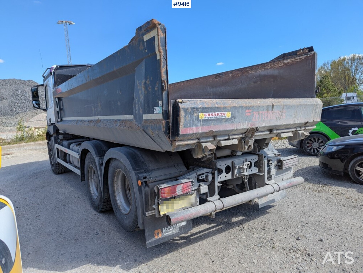 Tipper Truck Mercedes-Benz Arocs 6X2 - Tippbil: bilde 3 Tipper Truck Mercedes-Benz Arocs 6X2 - Tippbil: bilde 3