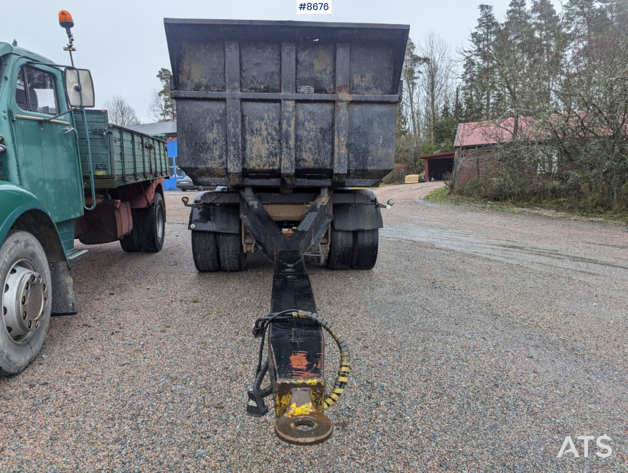 Tippkärra med dumperflak - Tipphenger: bilde 4 Tippkärra med dumperflak - Tipphenger: bilde 4