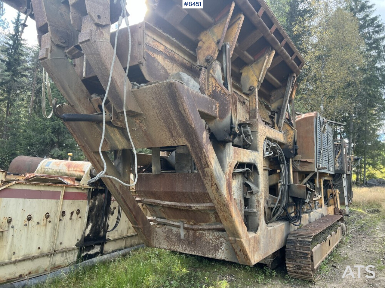 Track Crusher, Tesab, Type:10585 - Knuseverk: bilde 1 Track Crusher, Tesab, Type:10585 - Knuseverk: bilde 1