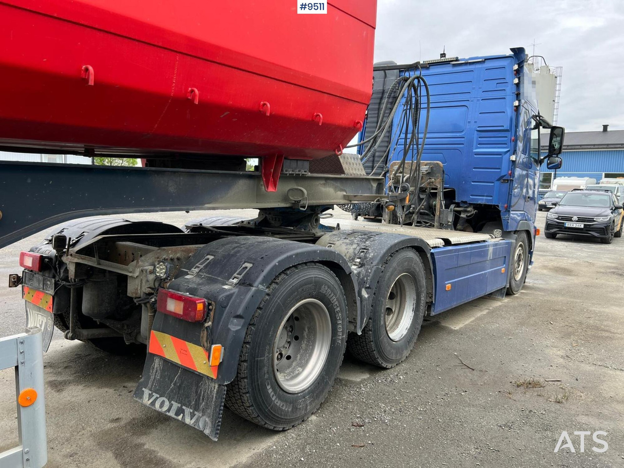 Trekkvogn, Tipphenger Volvo FH 480 Tractor unit with tipper trailer: bilde 16