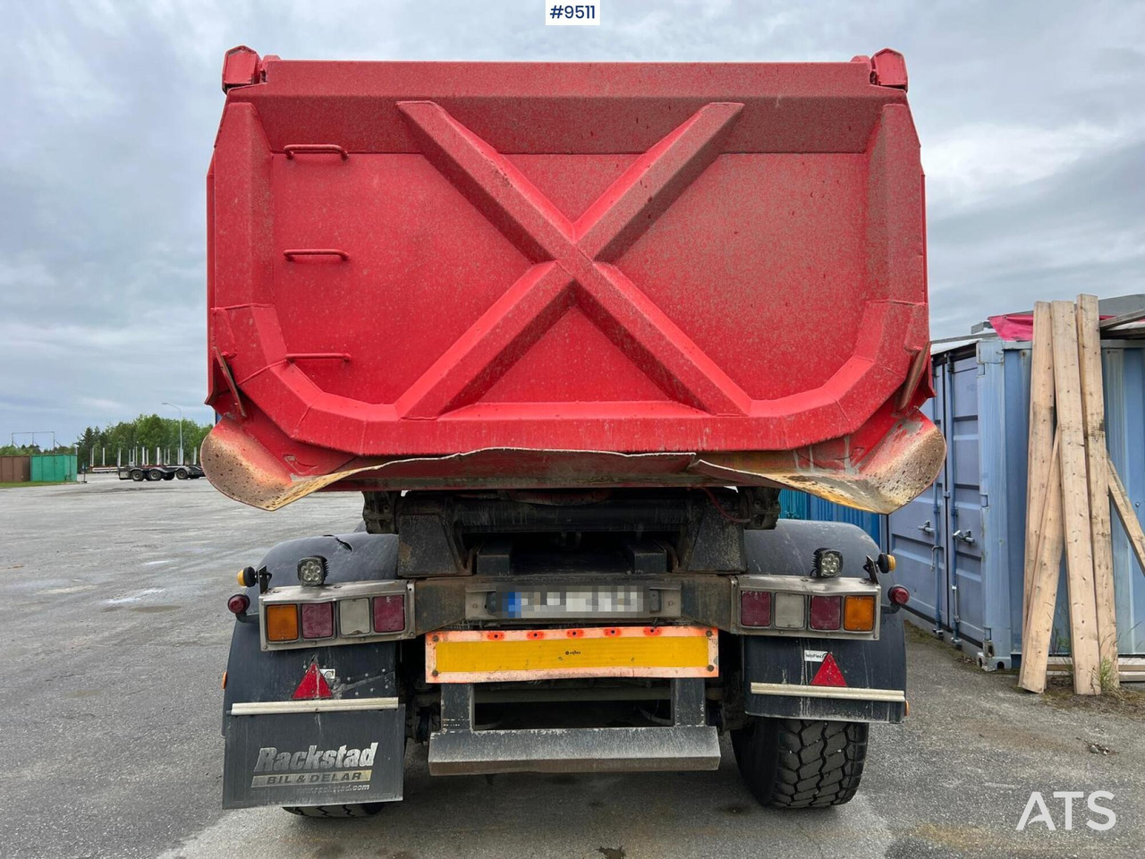 Trekkvogn, Tipphenger Volvo FH 480 Tractor unit with tipper trailer: bilde 19