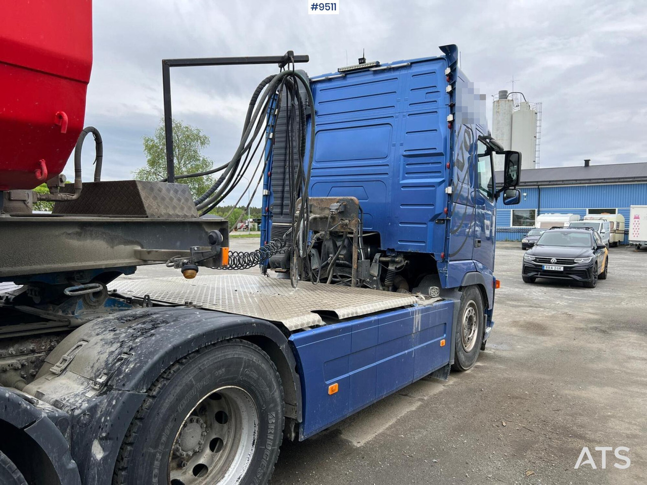 Trekkvogn, Tipphenger Volvo FH 480 Tractor unit with tipper trailer: bilde 18