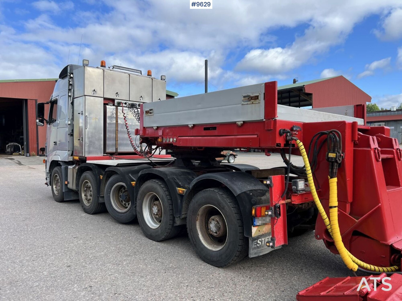 Volvo FH16 5-axle tractor unit, GOLDHOFER STZ-VL 4-41/80 trailer - Trekkvogn, Lavloader semitrailer: bilde 3 Volvo FH16 5-axle tractor unit, GOLDHOFER STZ-VL 4-41/80 trailer - Trekkvogn, Lavloader semitrailer: bilde 3