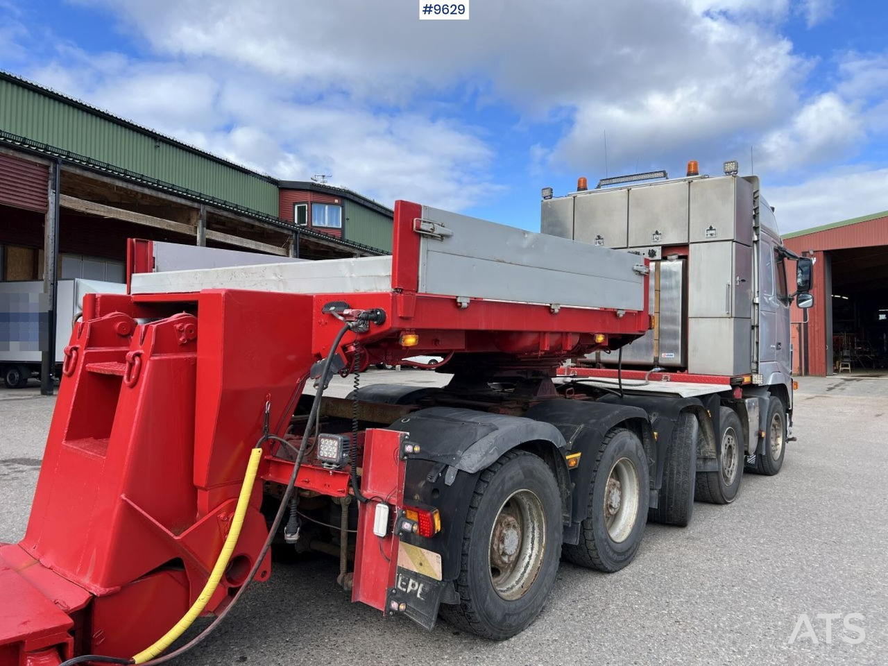 Volvo FH16 5-axle tractor unit, GOLDHOFER STZ-VL 4-41/80 trailer - Trekkvogn, Lavloader semitrailer: bilde 4 Volvo FH16 5-axle tractor unit, GOLDHOFER STZ-VL 4-41/80 trailer - Trekkvogn, Lavloader semitrailer: bilde 4
