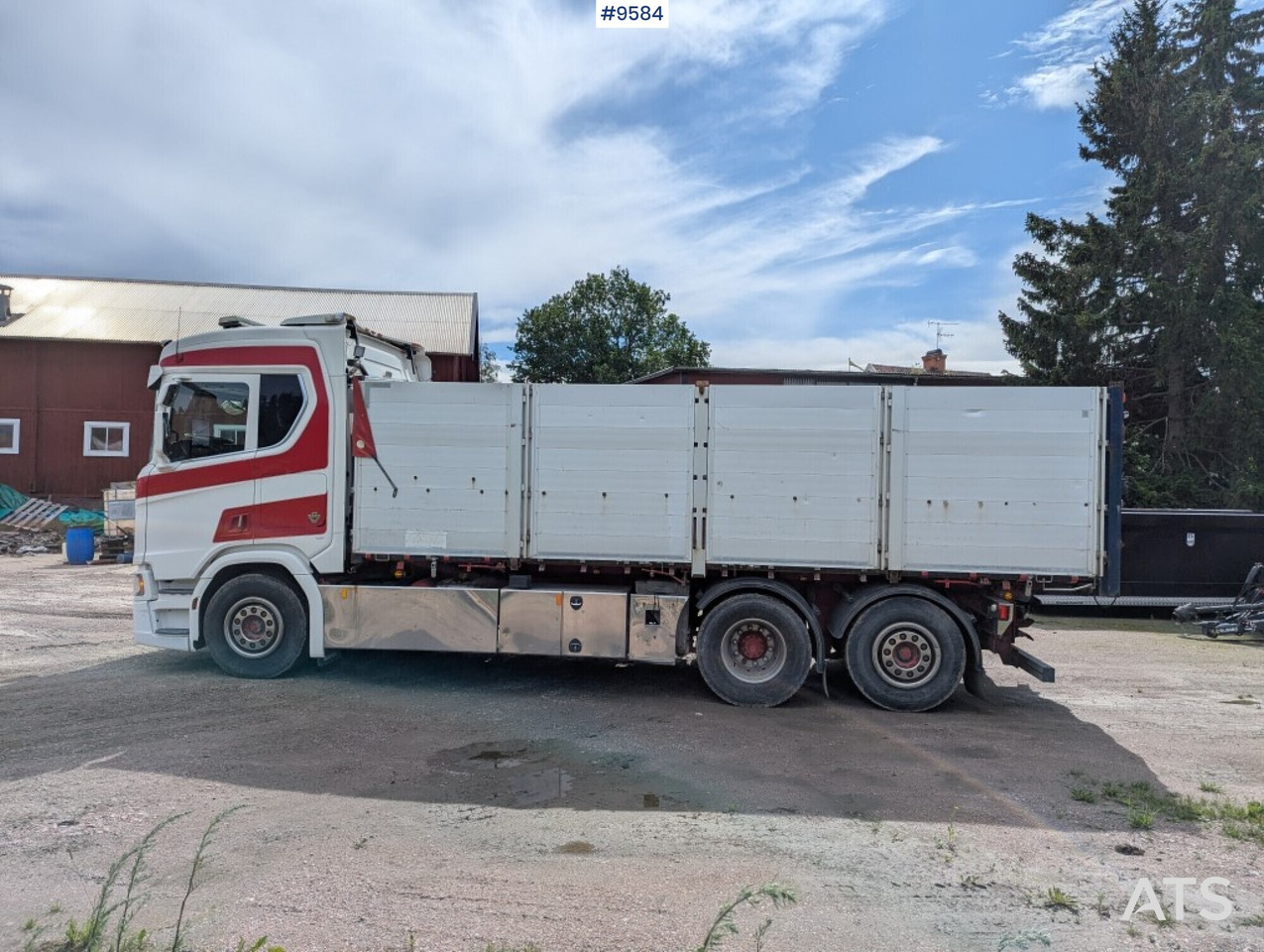 Truck / Grain truck Scania R580 6X2 - Skapbil: bilde 2 Truck / Grain truck Scania R580 6X2 - Skapbil: bilde 2