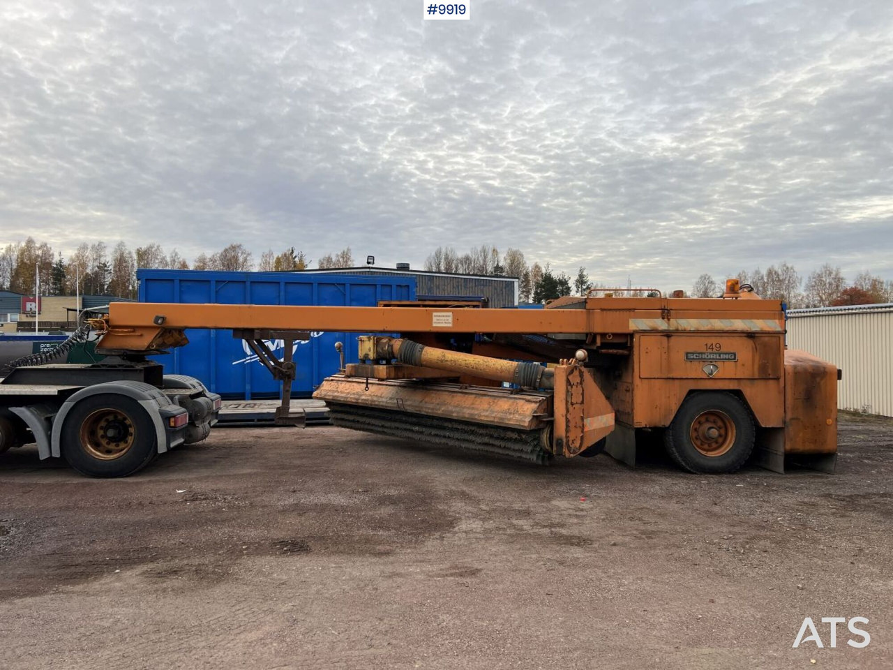 Unregistered Scania P94 snow plow truck with sweeper roller - Brøytebil: bilde 4 Unregistered Scania P94 snow plow truck with sweeper roller - Brøytebil: bilde 4