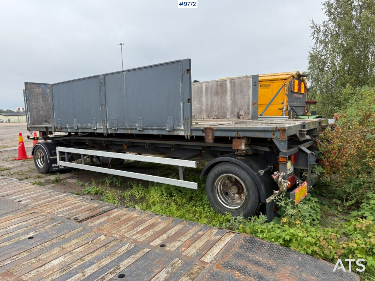 VAN HAAL R20 Hooklift body with removable flatbed - Krokhenger/ Liftdumper henger, Planpåbygg: bilde 3 VAN HAAL R20 Hooklift body with removable flatbed - Krokhenger/ Liftdumper henger, Planpåbygg: bilde 3