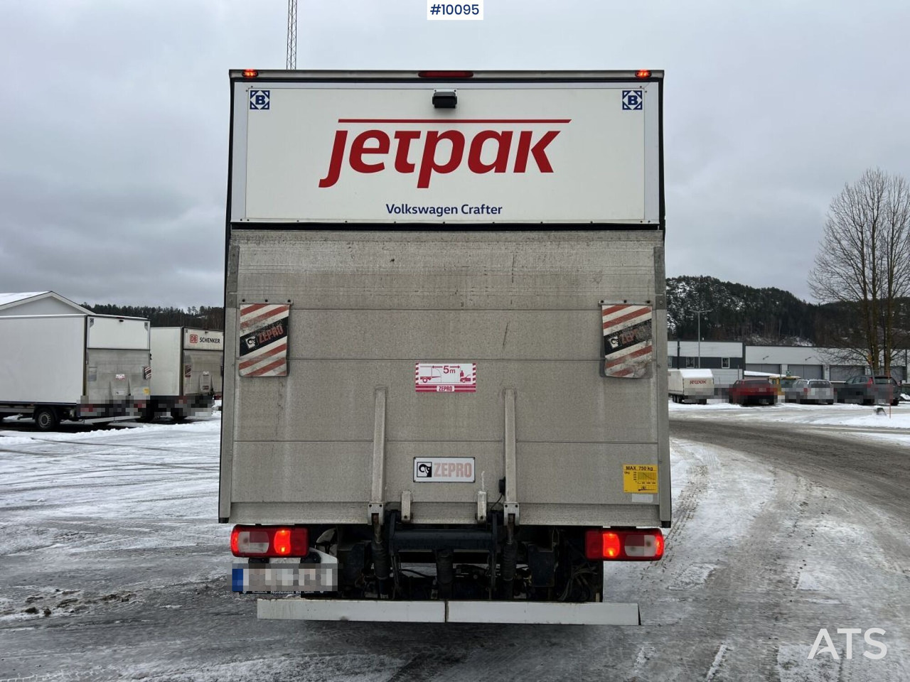 Varebil med skap VOLKSWAGEN CRAFTER with tailgate lift: bilde 7 Varebil med skap VOLKSWAGEN CRAFTER with tailgate lift: bilde 7