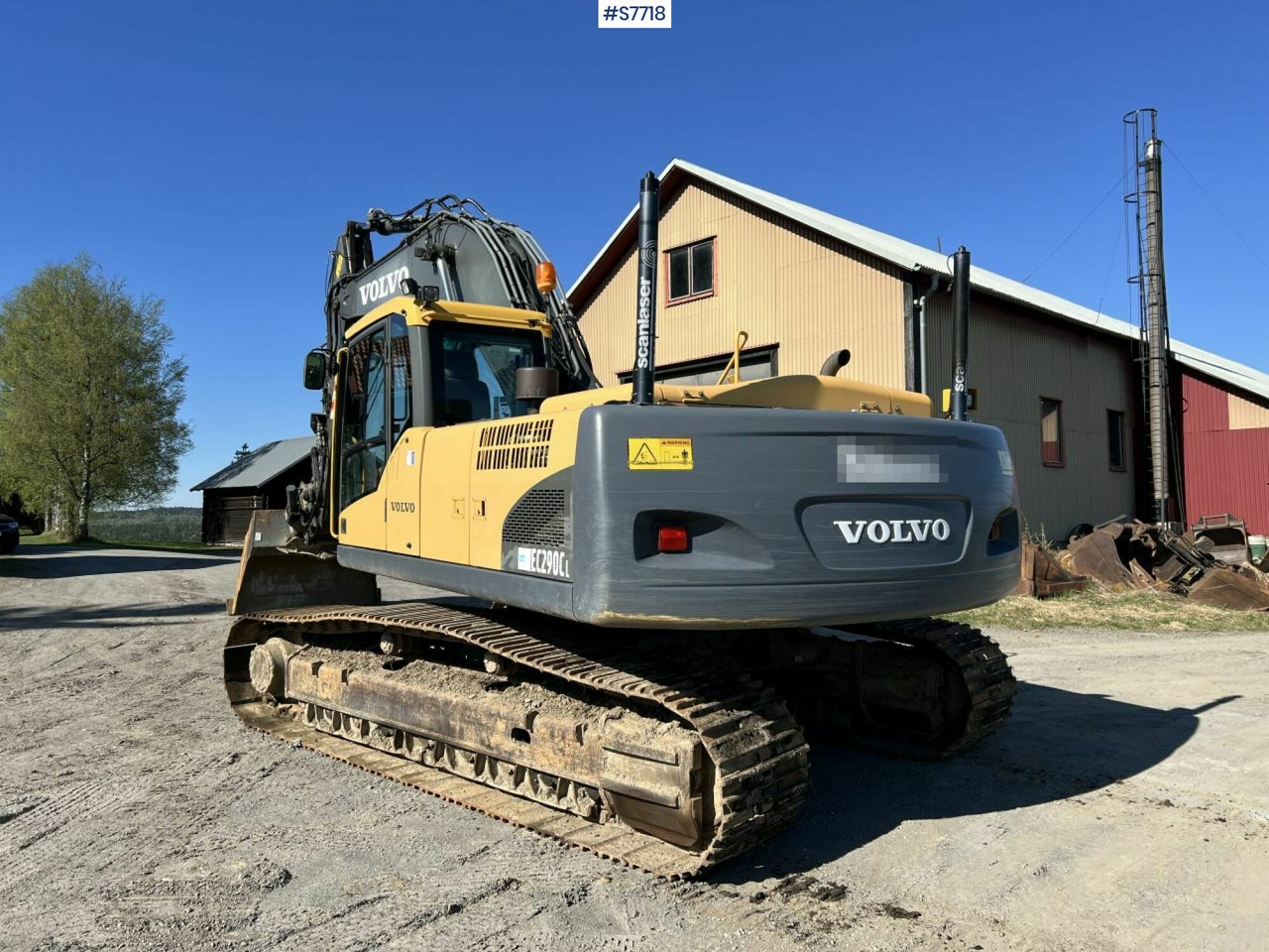 VOLVO EC 290 CL WITH DIGGING SYSTEM AND GEAR (SEE VIDEO) - Gravemaskin: bilde 4 VOLVO EC 290 CL WITH DIGGING SYSTEM AND GEAR (SEE VIDEO) - Gravemaskin: bilde 4