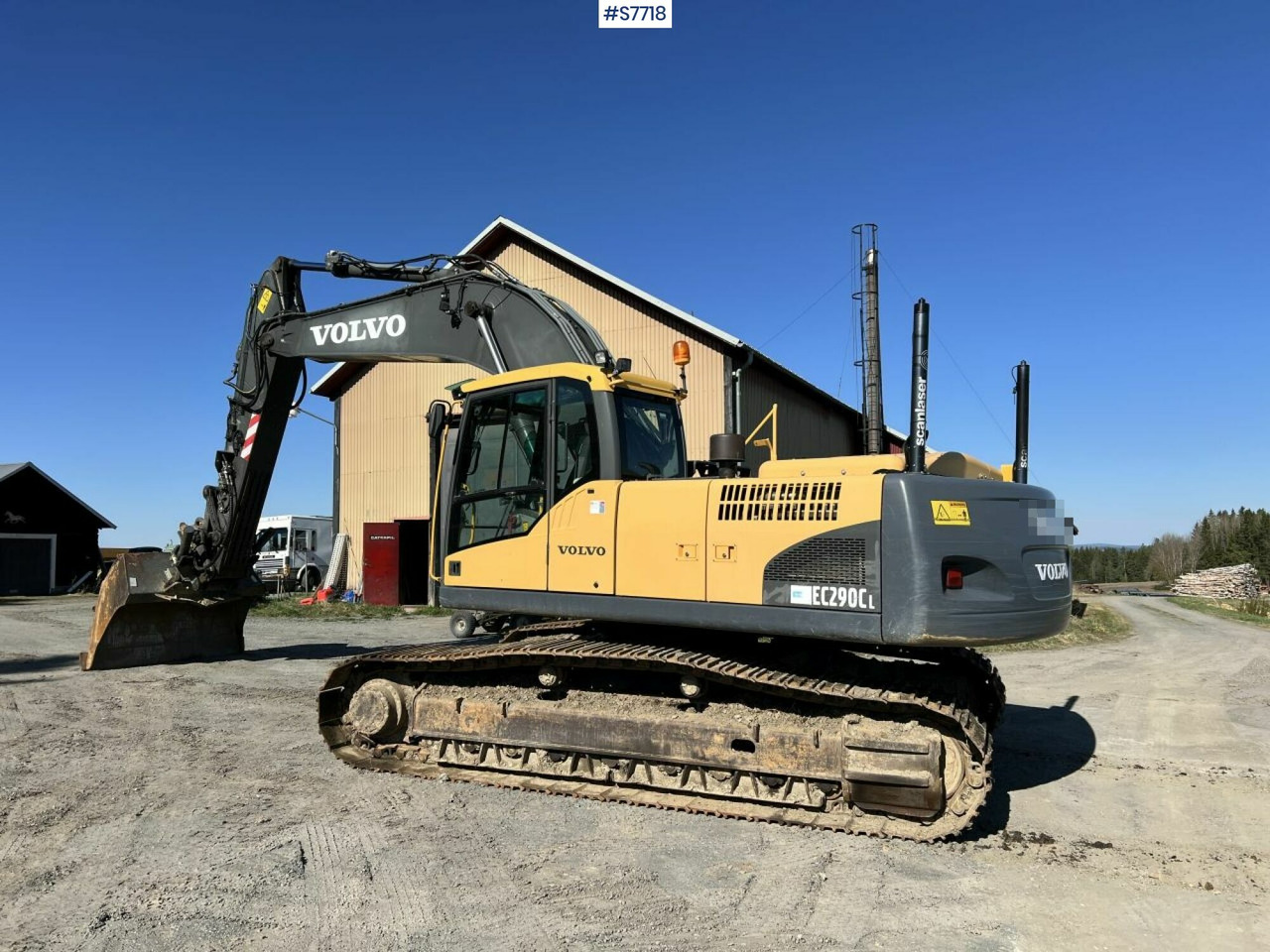 VOLVO EC 290 CL WITH DIGGING SYSTEM AND GEAR (SEE VIDEO) - Gravemaskin: bilde 3 VOLVO EC 290 CL WITH DIGGING SYSTEM AND GEAR (SEE VIDEO) - Gravemaskin: bilde 3
