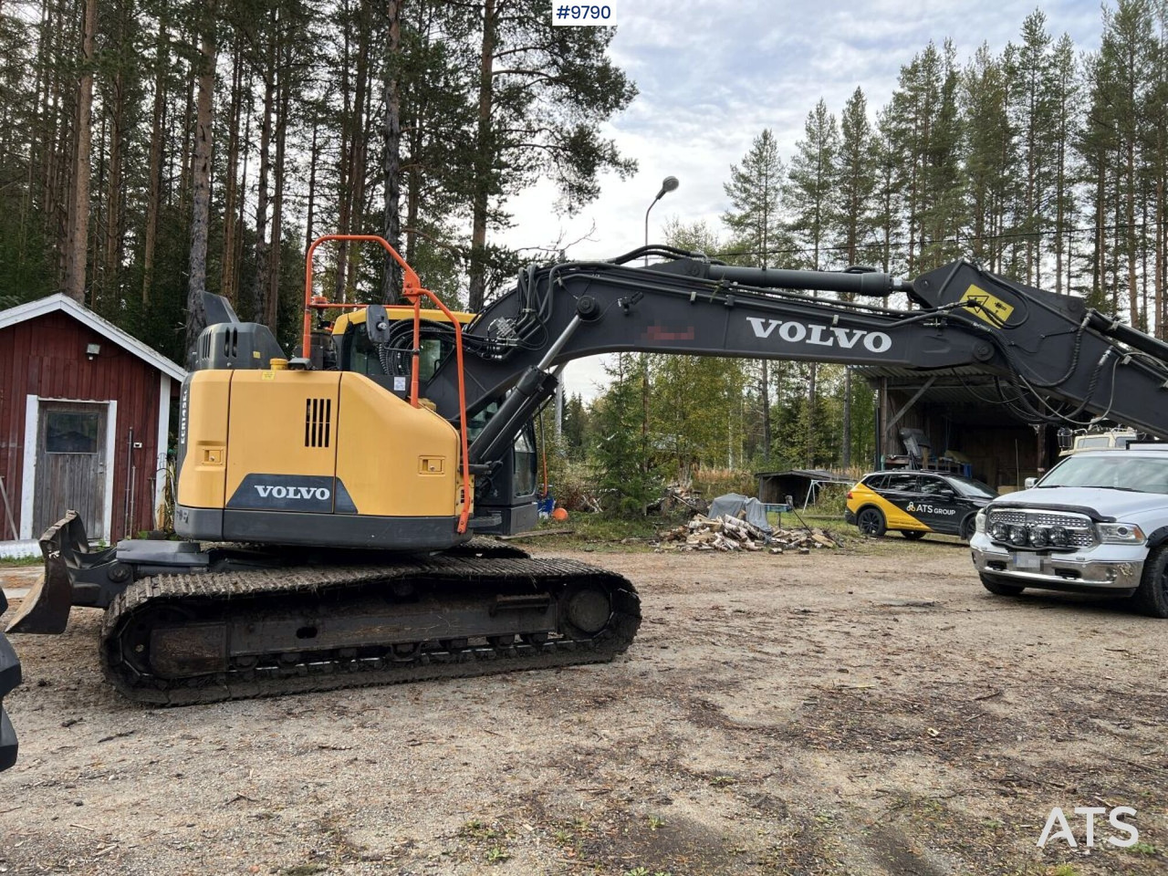 VOLVO ECR145 EL Excavator with attachments - Beltegraver: bilde 4 VOLVO ECR145 EL Excavator with attachments - Beltegraver: bilde 4
