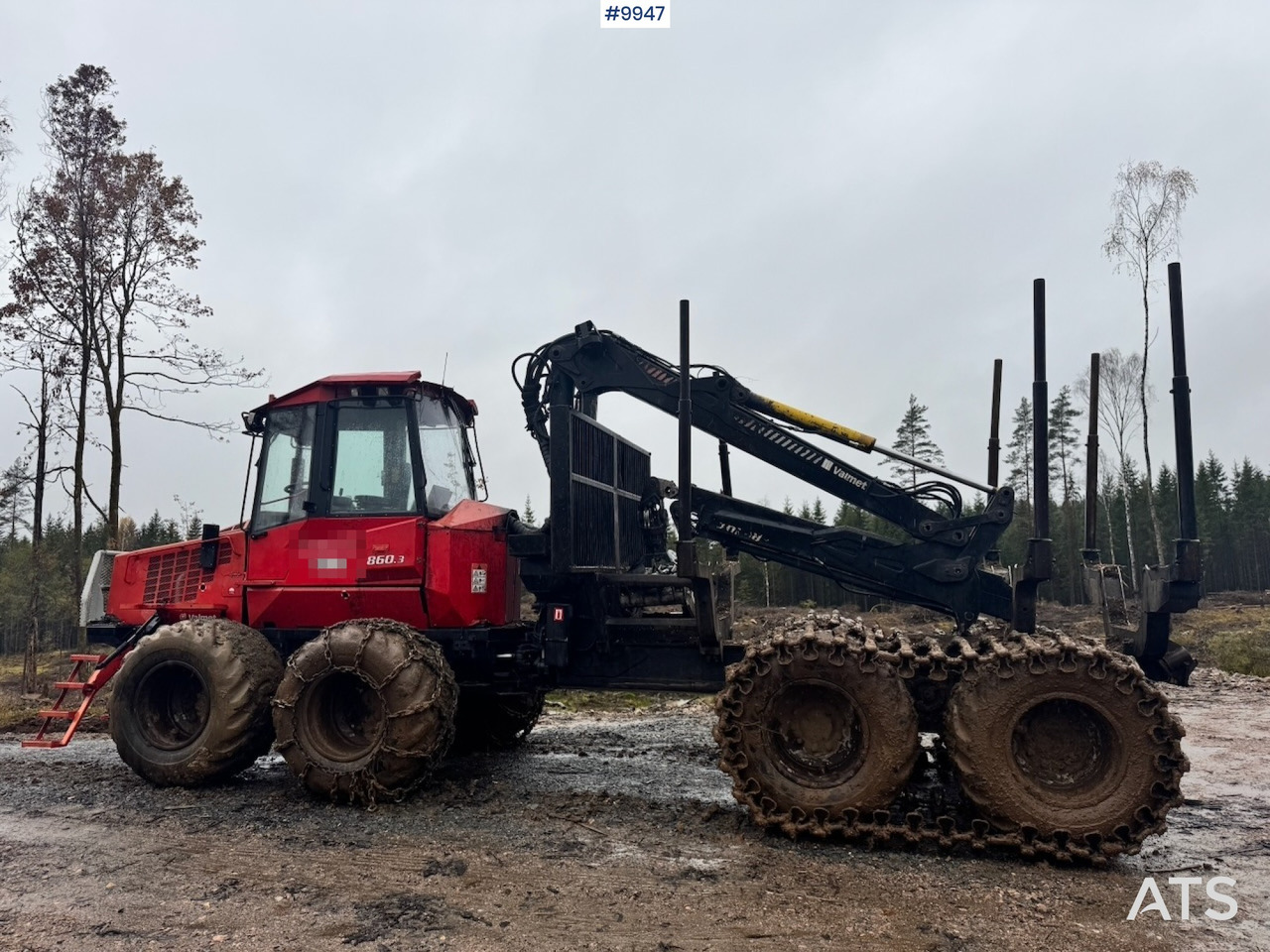 Valmet 860 forwarder (VIDEO) - Lassbærer: bilde 3 Valmet 860 forwarder (VIDEO) - Lassbærer: bilde 3