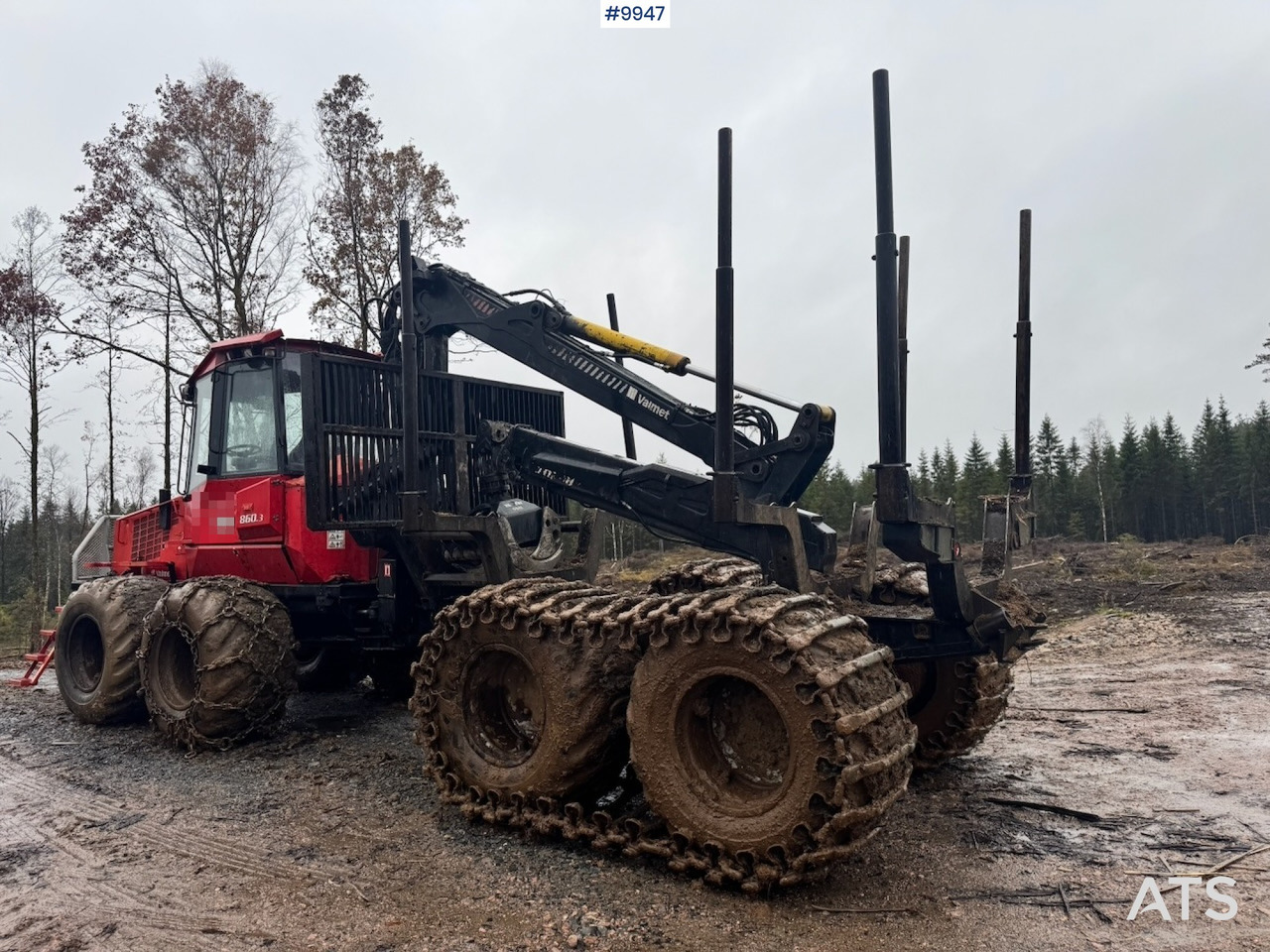Valmet 860 forwarder (VIDEO) - Lassbærer: bilde 4 Valmet 860 forwarder (VIDEO) - Lassbærer: bilde 4