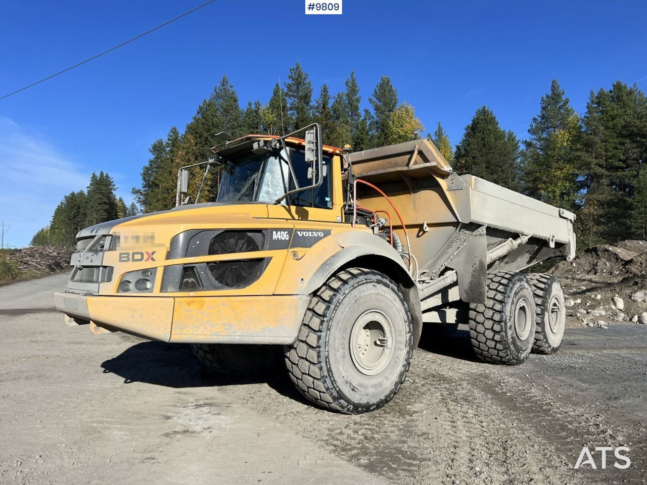 Volvo A40G dump truck - Rammestyrt dumper: bilde 2 Volvo A40G dump truck - Rammestyrt dumper: bilde 2