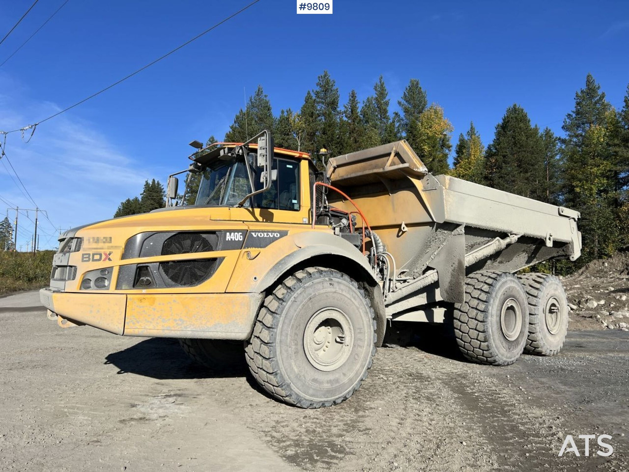 Volvo A40G dump truck - Rammestyrt dumper: bilde 1 Volvo A40G dump truck - Rammestyrt dumper: bilde 1