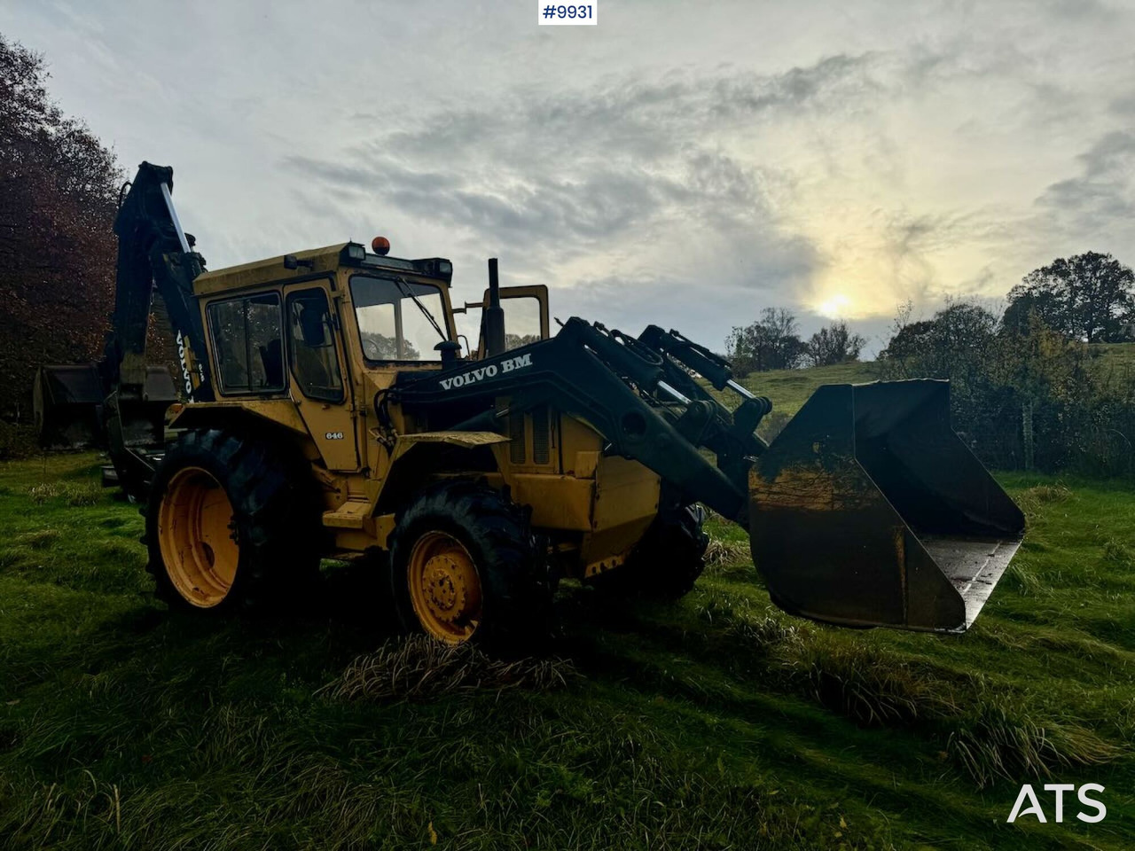 Volvo BM 646 Backhoe loader with 2 sets of tires. - Traktorgraver: bilde 2 Volvo BM 646 Backhoe loader with 2 sets of tires. - Traktorgraver: bilde 2