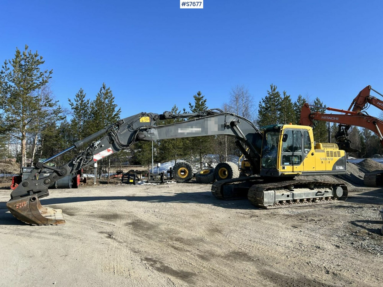 Volvo EC210 BLC Excavator with digging system - Gravemaskin: bilde 1 Volvo EC210 BLC Excavator with digging system - Gravemaskin: bilde 1