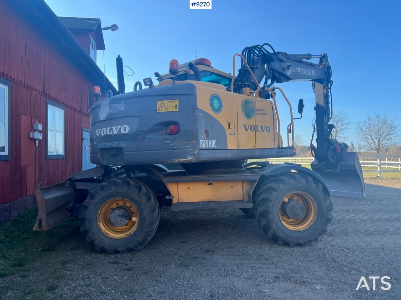 Volvo EW 160 C wheeled excavator (VIDEO) - Hjulgraver: bilde 2 Volvo EW 160 C wheeled excavator (VIDEO) - Hjulgraver: bilde 2